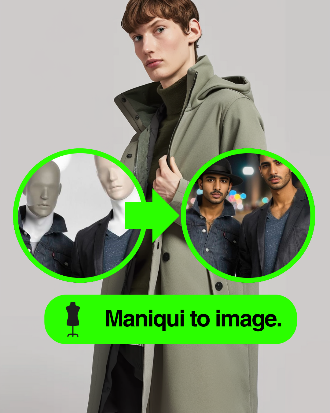 Mannequin to image